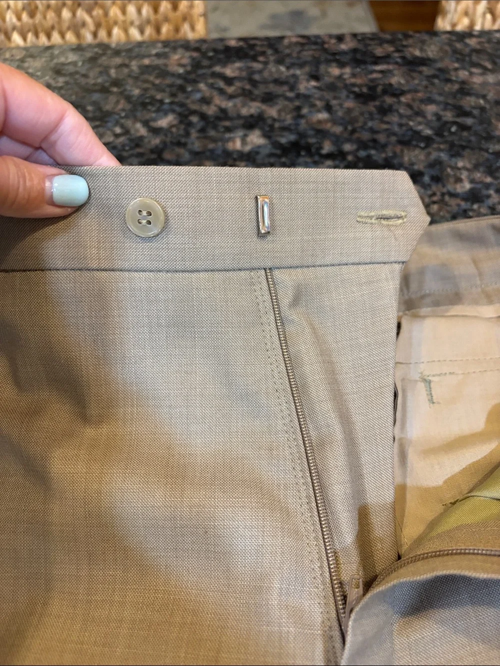 Custom made trousers